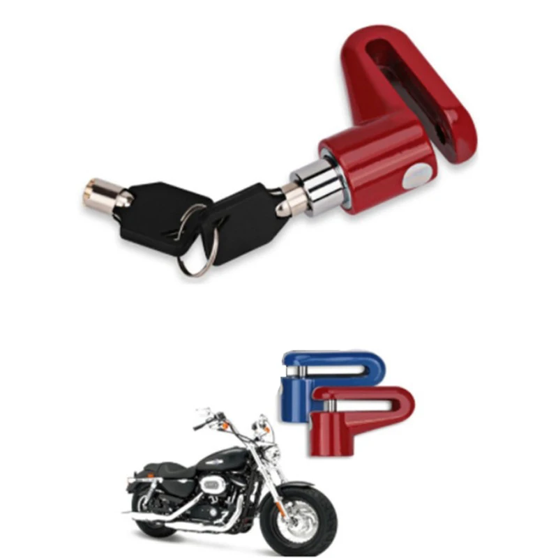 Universal Anti theft Disk Disc Brake Rotor Lock For Scooter Bike Motorcycle Safety Lock For Scooter Motorcycle Bicycle Safety