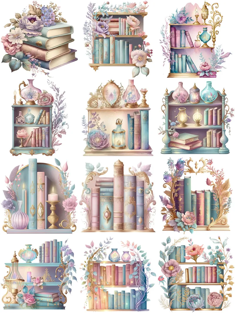 Fantasy Book Stickers Crafts And Scrapbooking stickers kids toys book Decorative sticker DIY Stationery