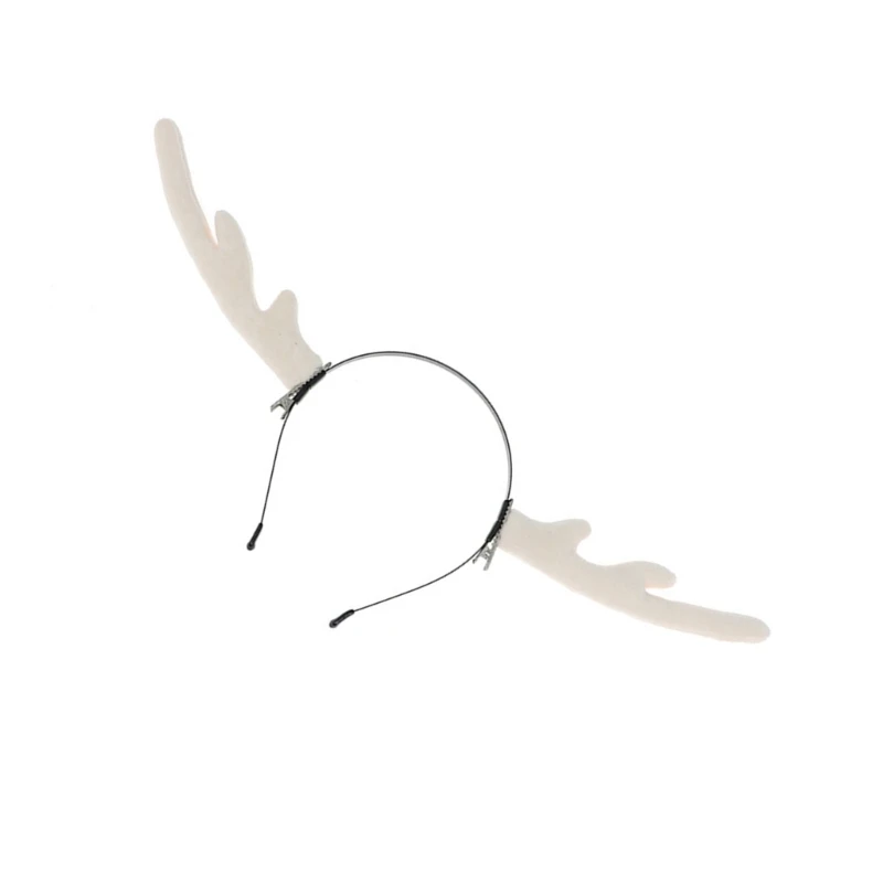 New Halloween Hairhoop with Devil Horn Dark Series Hairband Headpiece Theme Party Headband Music Festival Hairband