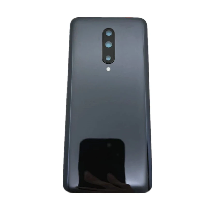For Oneplus 7T Pro Battery Glass Back Cover Rear Door Housing Panel Case For One plus 7T Pro Replacement With Camera Lens