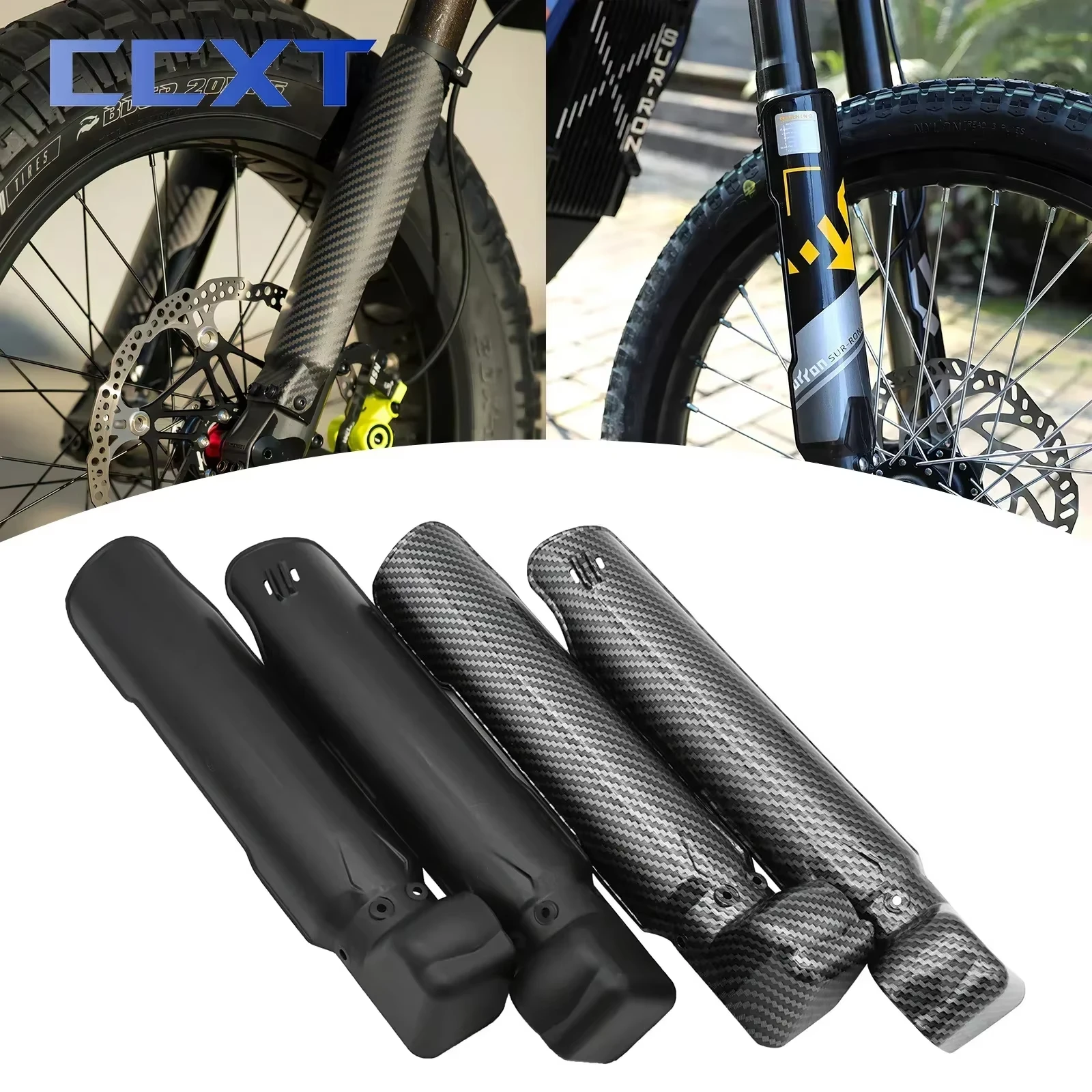 

Защитная крышка амортизатора, защита вилки для Surron Sur Ron Light Bee S/X, передняя вилка для электрического мотокросса KKE, универсальные детали