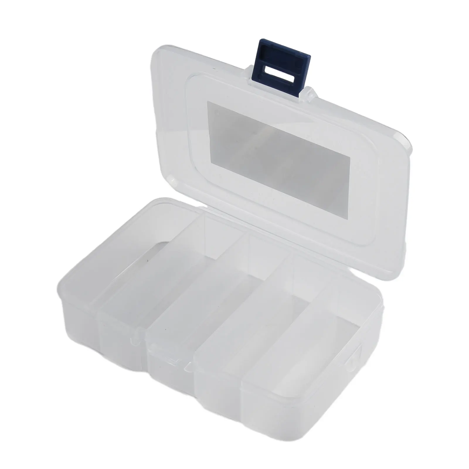 1PC Transparent Plastic Box Plastic Tool Screws IC Storage Box Craft Organizer Small Part Jewelry Earring Display Container Case