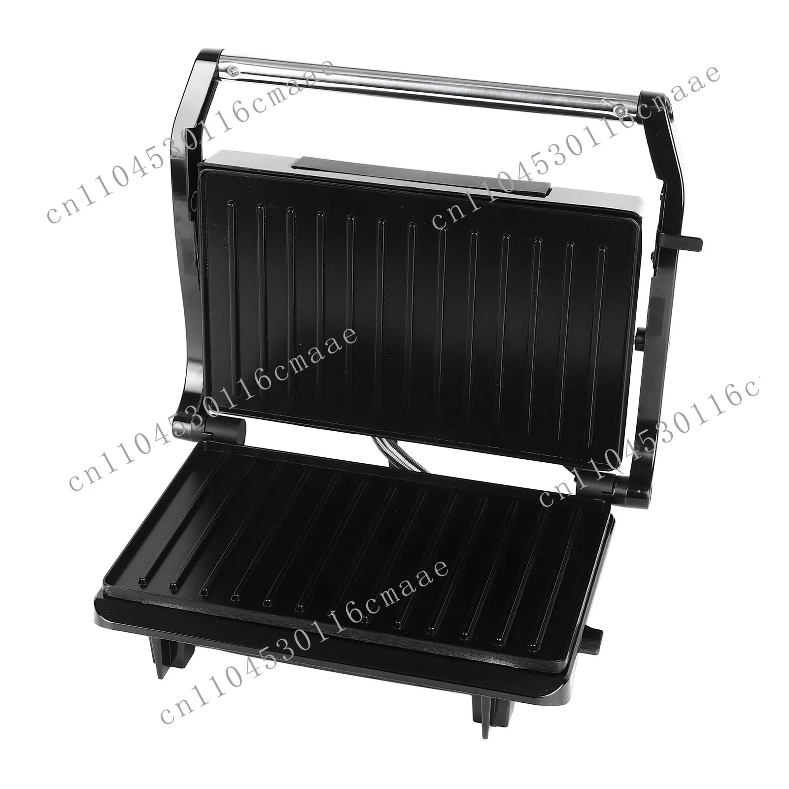 

New Electric Steak Frying Pan with Double-sided Fast Heating Aluminum Electric Pressure Grill, Used for Making Sandwiches
