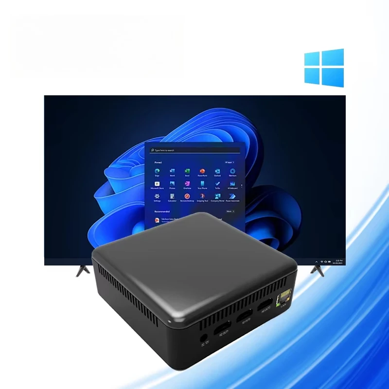 

2025 Lingye New Model HSI-95 Fashionable Compact Portable Mini Pc N95 Windows 11 WiFi6 2.4G/5G Office Computer Mini Pc