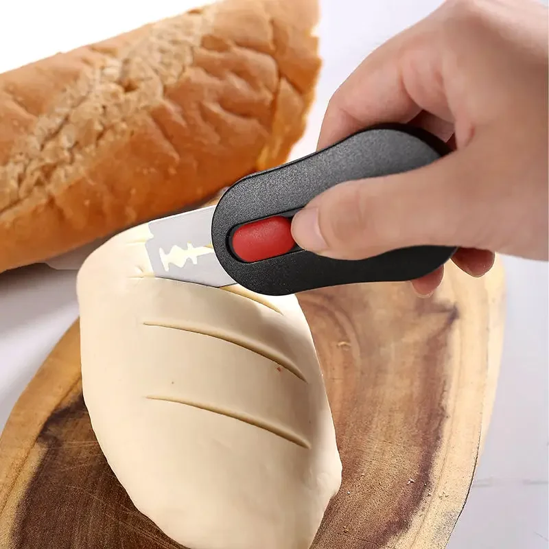 Bread Lame Scoring Tool Sourdough Dough Cutting with 5 Magnetic Blades Bread Scoring Knife Kitchen Gadgets Baking Tools - view 4