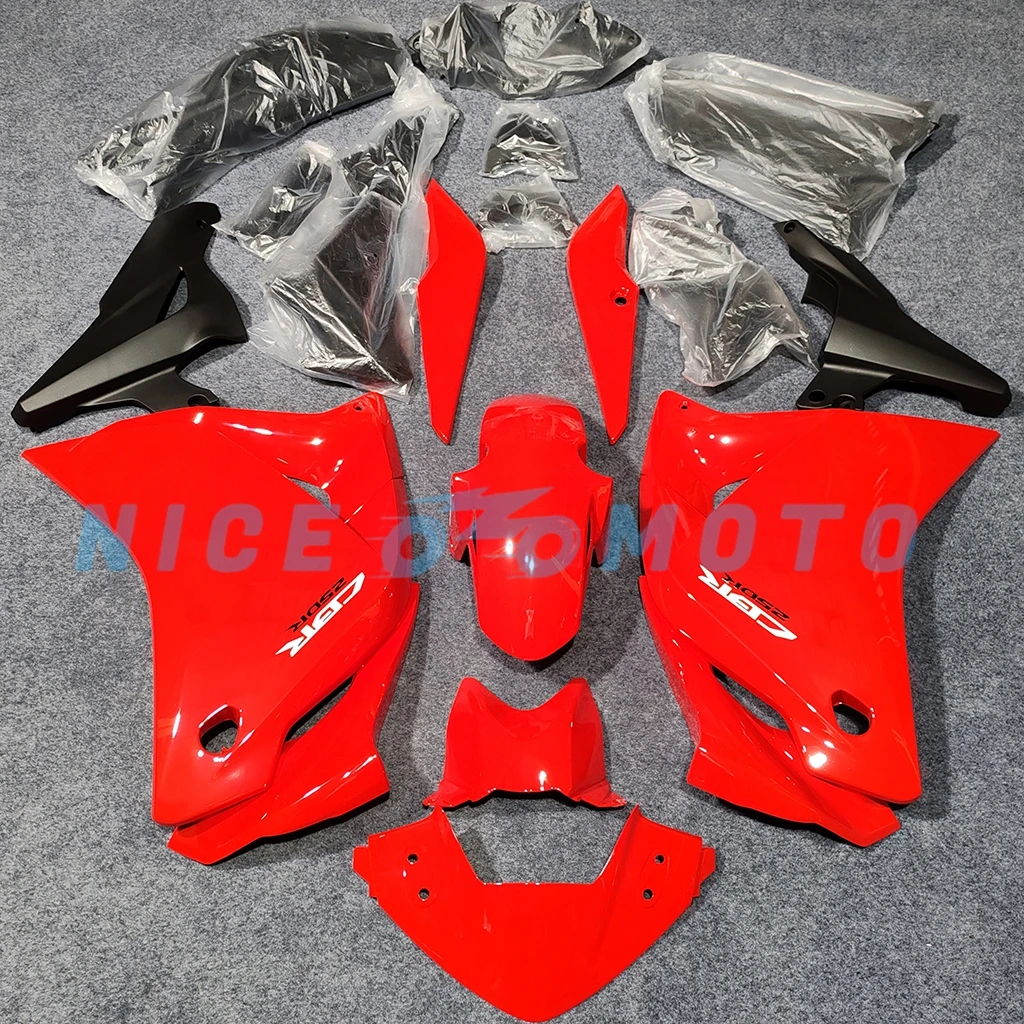 Bright red Motorcycle Fairing Kits for Honda CBR250RR CBR250R 2011 2012 2013 2014 2015 2016 CBR 250R  Bodywork Shell Cover