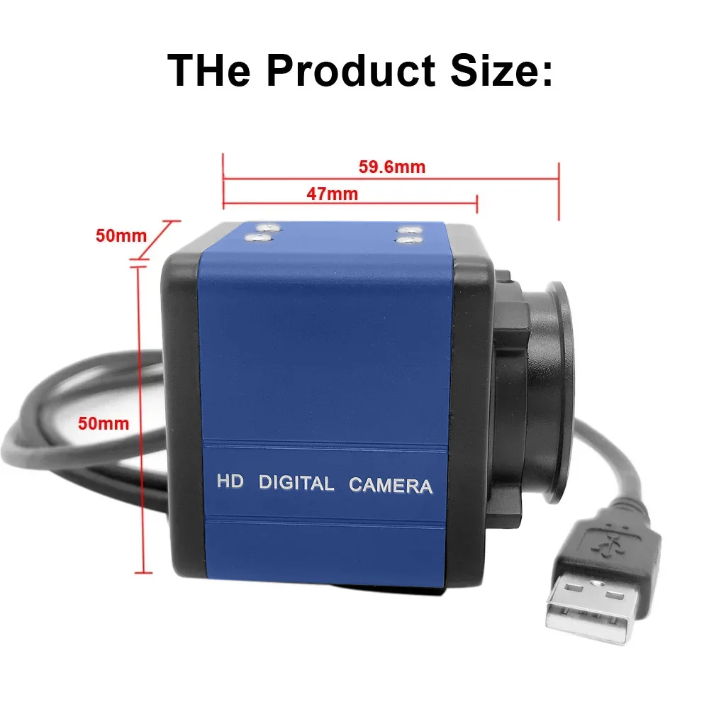 12MP Autofocus Industrial USB Camera built in IMX362 CCD Sensor Support OTG UVC Plug & Play For Meeting Document Scanning