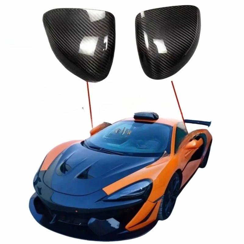

Car Accessories CRearview Mirror Caps Exterior Mirror Shell Covers For Mclaren 720S 570S 570GT 540C 650 Side Mirror Covers