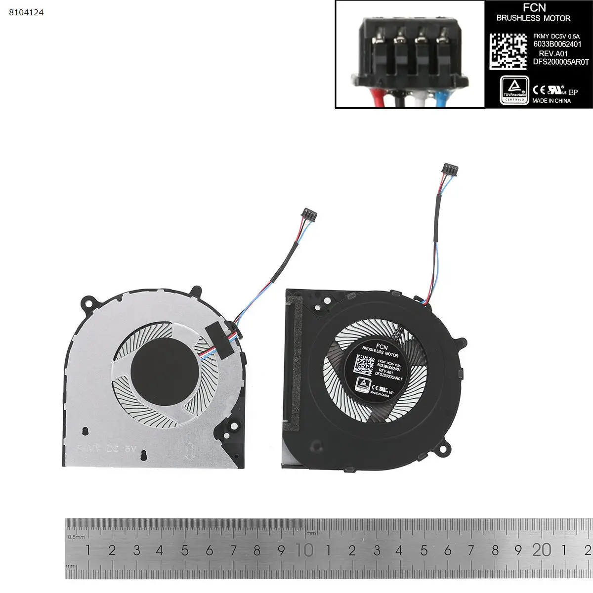 Laptop Cooling Fan for HP 14-CK 14-CF 14-CM 240G7 246G7