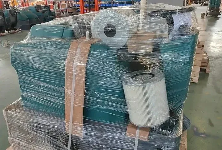 ركوب عالي الكفاءة على آلة كنس تنظيف الأرضيات #1