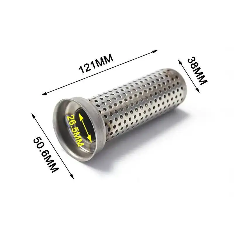 Exhaust DB Killer Pipe 51Mm Muffler Motorcycle For Kawasaki Ninja 400 650 1000SX Z400 Z650 Z900 ZX-6R ZX-10R Yamaha MT07 MT09