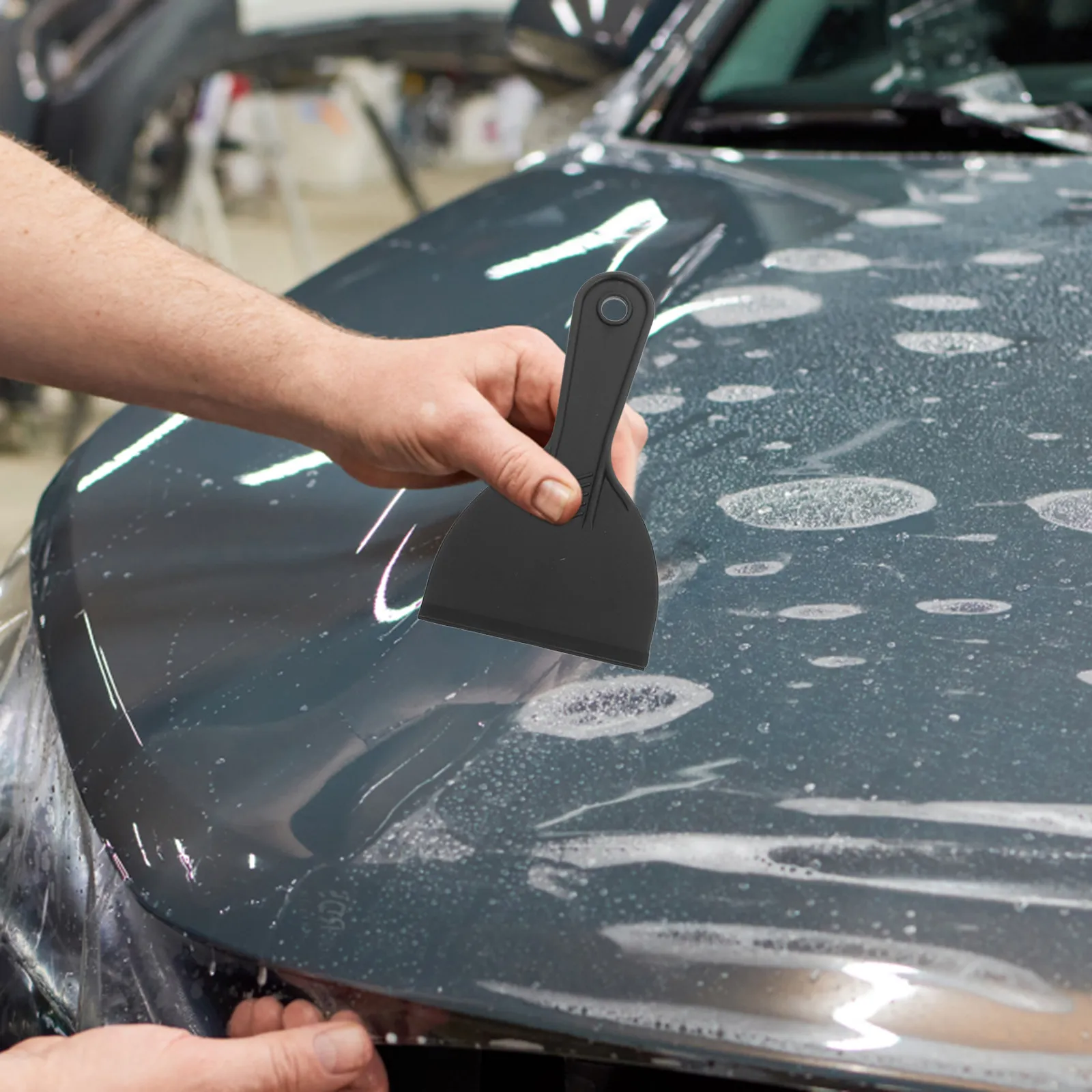 

Набор из 5 шпателей для удаления обоев, виниловых наклеек, шпатлевки, краски и затирки, из АБС-пластика