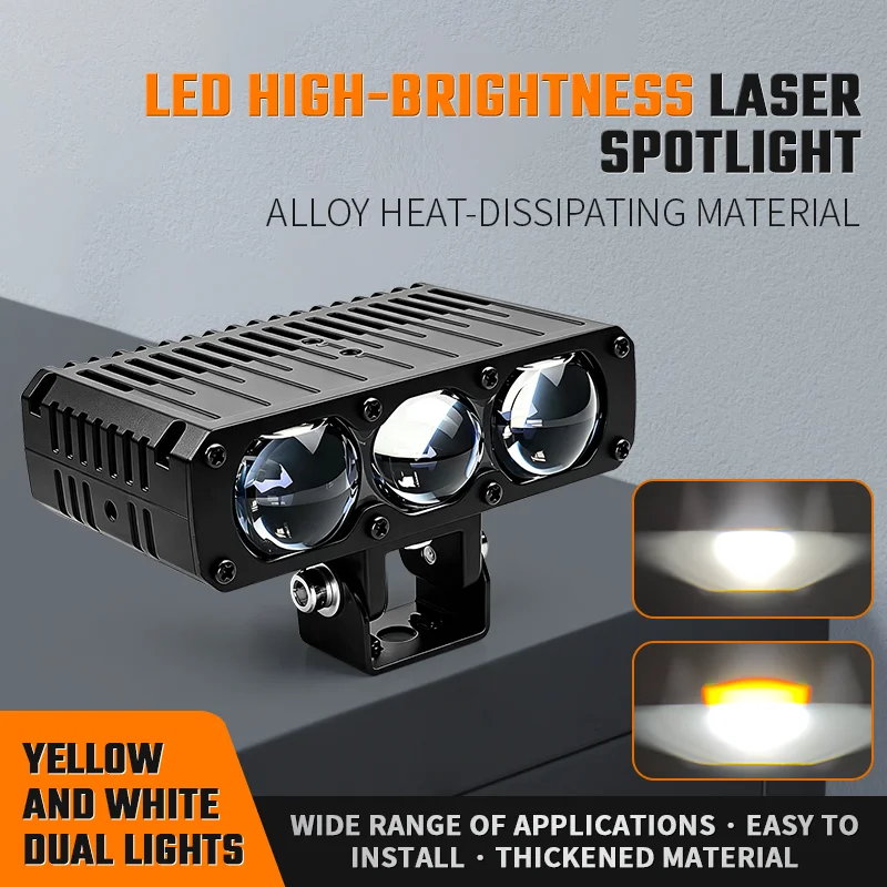 

280W Car Grill Led Work Light Bar 3000K 6000K Projector Led Bar White Yellow Spotlights Grille Lights Motorcycle Offroad Truck