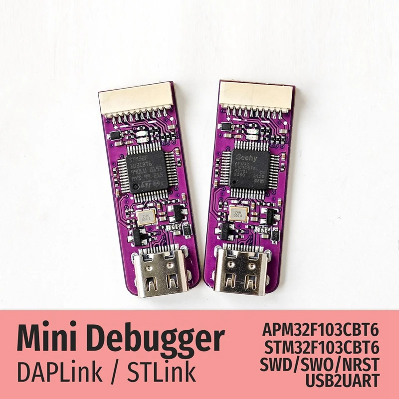FFYY-Mini Debugger Debugger Chip SWD SWO USB To Uart Module