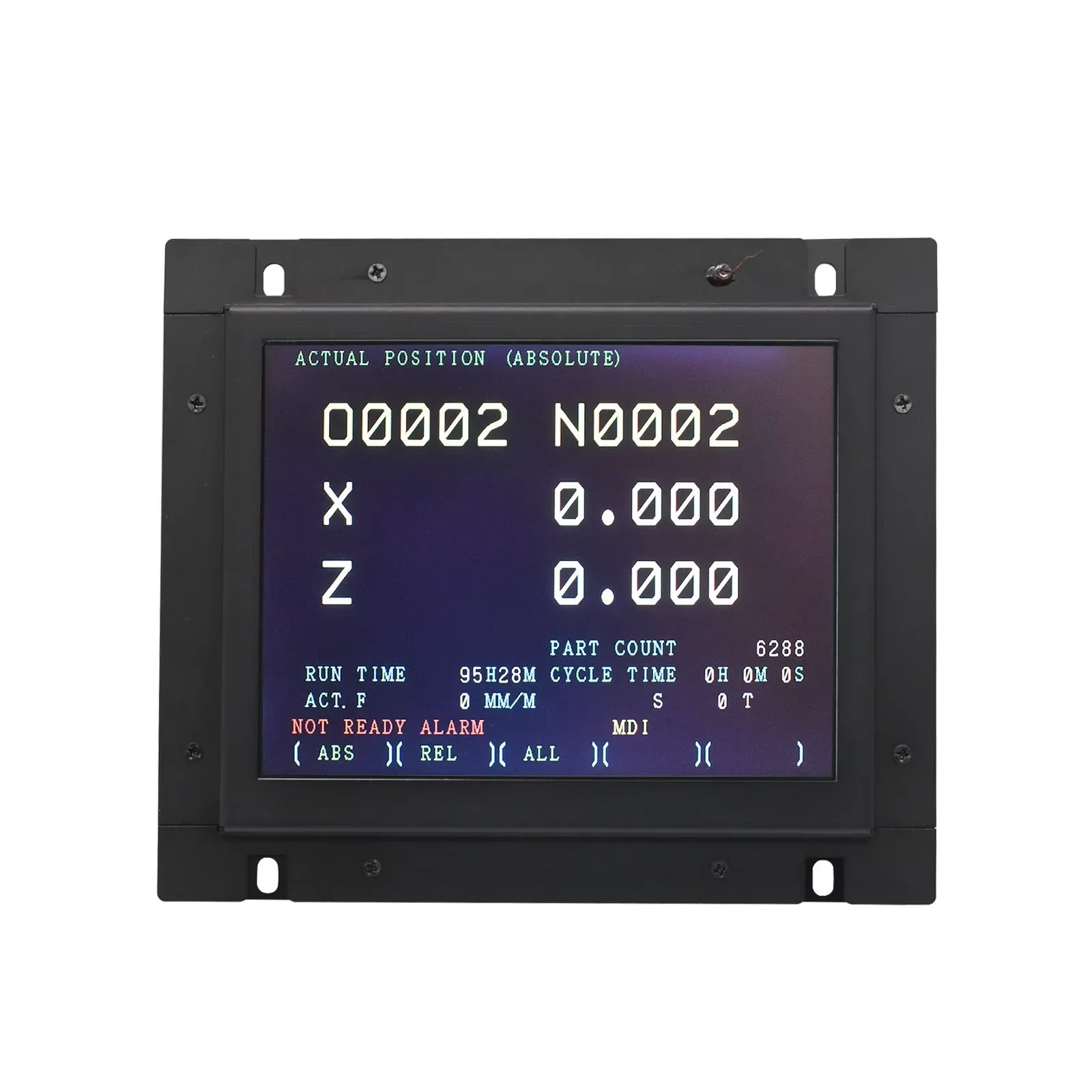Maxgeek A61L-0001-0093 D9MM-11A A61L-0001-0095 A61L-0001-0072 9 Inch LCD Monitor Replacement for FANUC CNC System CRT Display