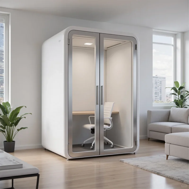 Prefab Office Pod Space Capsule Hotel Bed Eco-Friendly Soundproof Booth for Acoustic customize