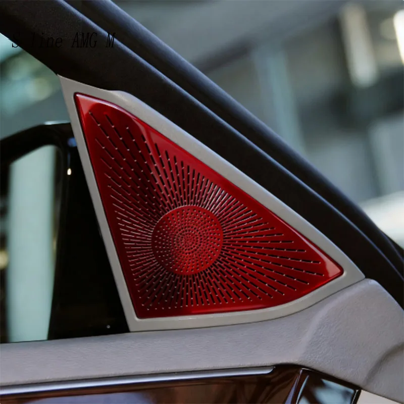 

Стайлинг автомобиля для Mercedes Benz E Class W212 2009-2015 Sport A-pillar, крышка аудиодинамика, накладка на громкоговоритель, наклейка, аксессуары