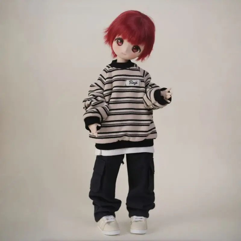 Vestito per vestiti per bambole per bambola Bjd da 45 cm 1/4 Set di maglioni giornalieri belli e fantastici, giocattoli da vestire, accessori per bambole da casa da gioco, nessuna bambola