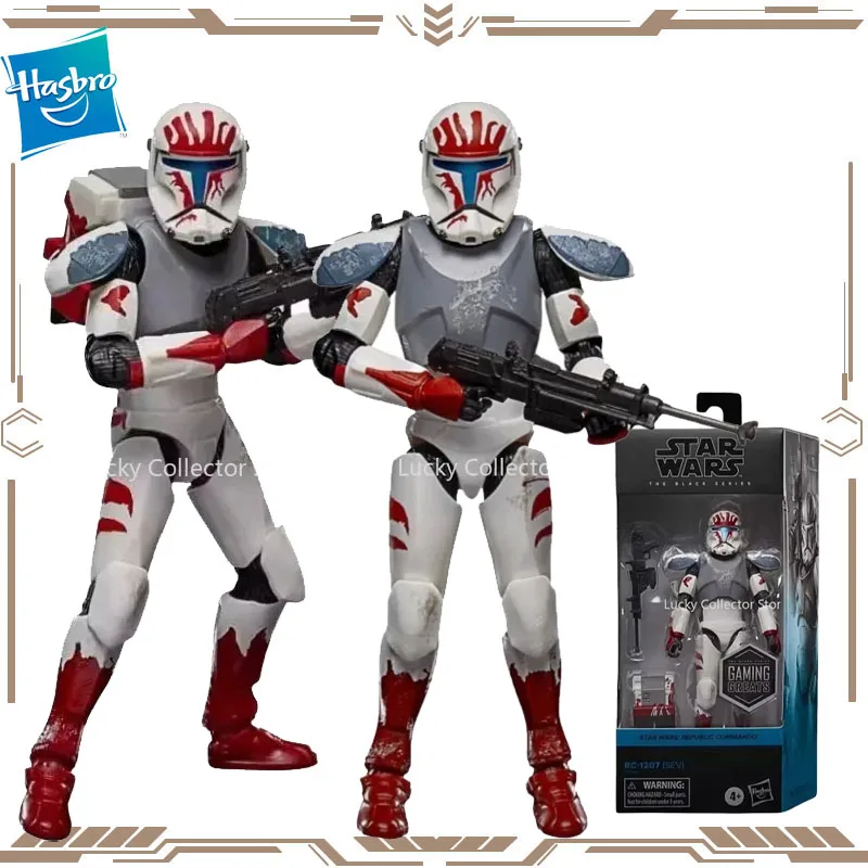 

Hasbro Original Star Wars Republic Commando RC-1207(SEV) Action Figure Toys for Boys Girls Gift Collectible Model Ornaments