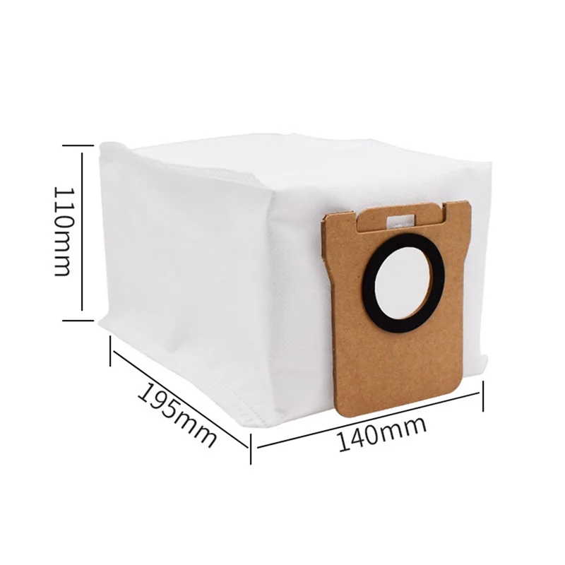 Vacuum Cleaner Bags for Dreame L10S Ultra L10 Ultra Xiaomi X10 + Robot Vacuum Cleaner Replacement Bag Accessory Set