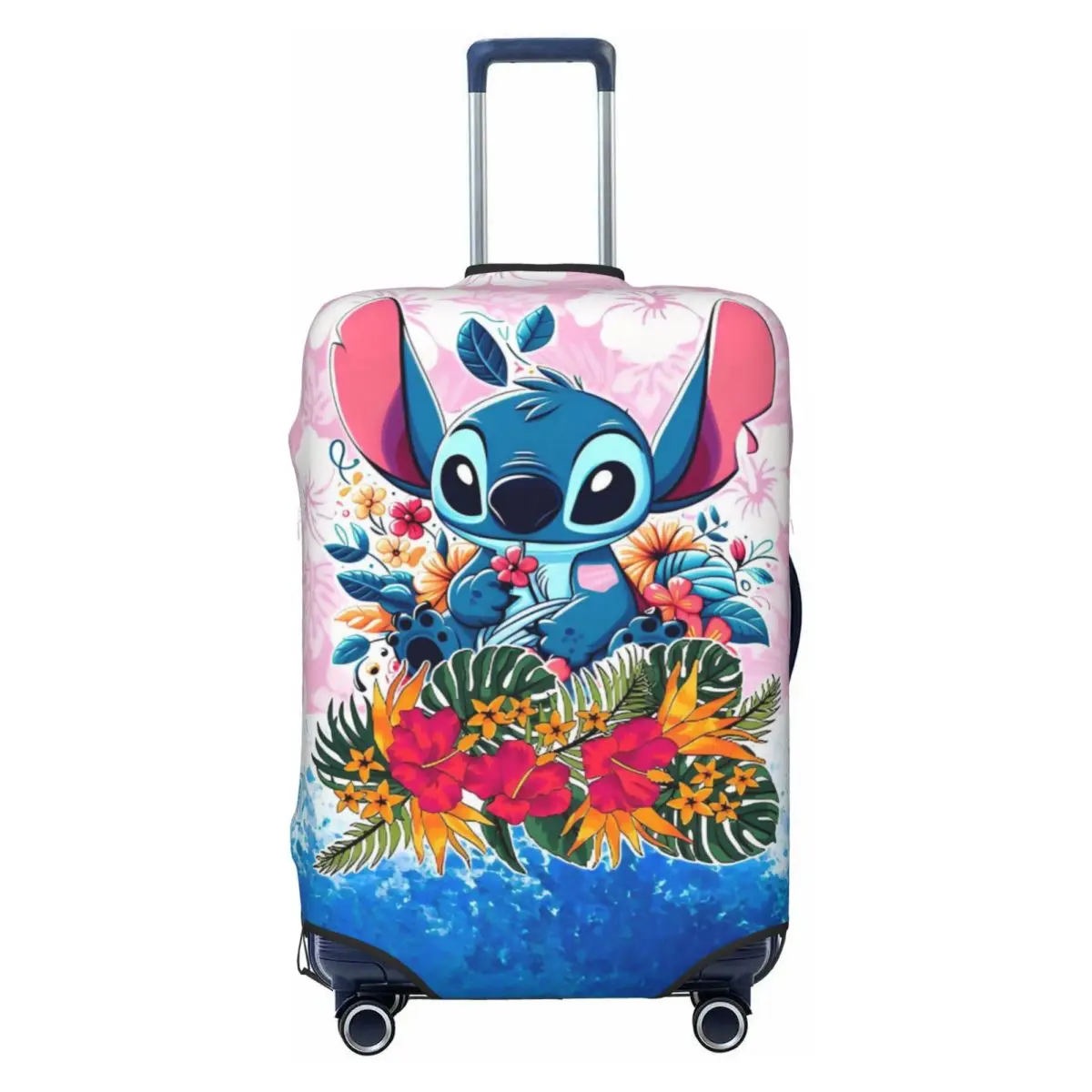 

Чехол для чемодана с принтом аниме на заказ, пыленепроницаемый Kawaii, мультяшный дизайн, дорожные чехлы для багажа для 18-32 дюймов