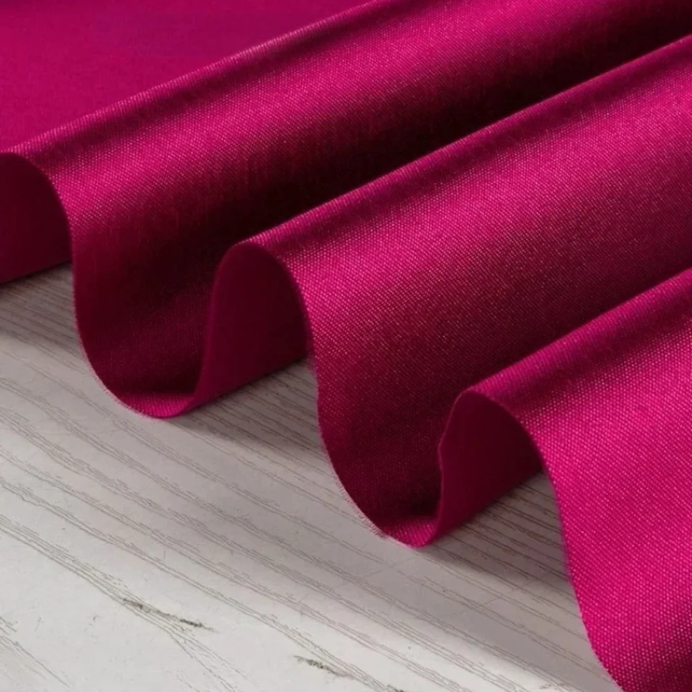 

Imitation Acetate Satin Fabric Dress Clothing Design Apparel Sewing Fabric for By The Meter Wholesale Cloth Diy Material