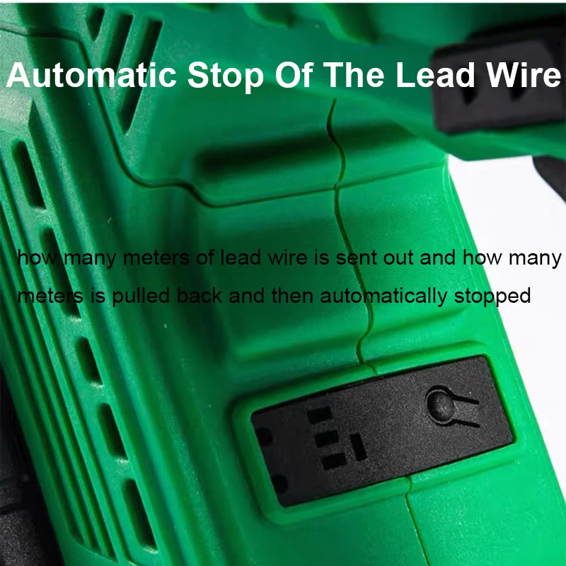 Lithium Battery Automatic Threading Machine Electrician Wall Wiring Machine Electrical Puller Cable Stringing Through Wall Tool