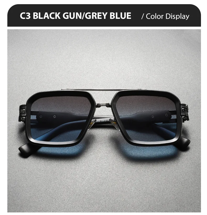 2025, neue Unisex-Sonnenbrille, vielseitiger Modetrend, Doppelstrahl-Design, Sonnenbrille, Mann und Frau, Brillen, Steam Punk, UV400-Sonnenbrille – Detail 12