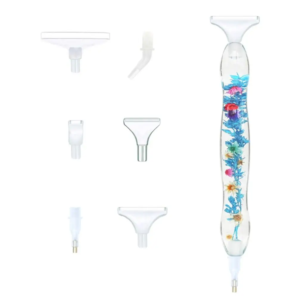 Art Flower Diamond Painting Accessories Glitter Diamond Resin Diamond Painting Pen Replace Pen Head Resin Pen Point Drill Pens