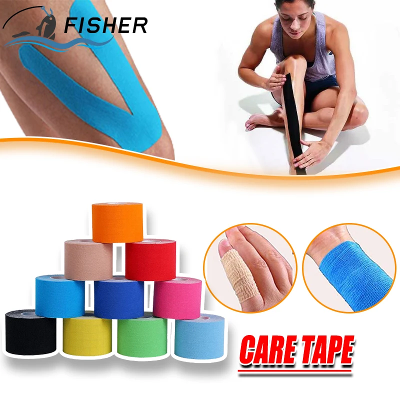 5-Farben-Kinesiologie-Tape, medizinisch, sportlich, Hansaplast, Sport, Erholung, Umreifung, Fitnessstudio, wasserdicht, Tennis, Muskelschmerzlinderung