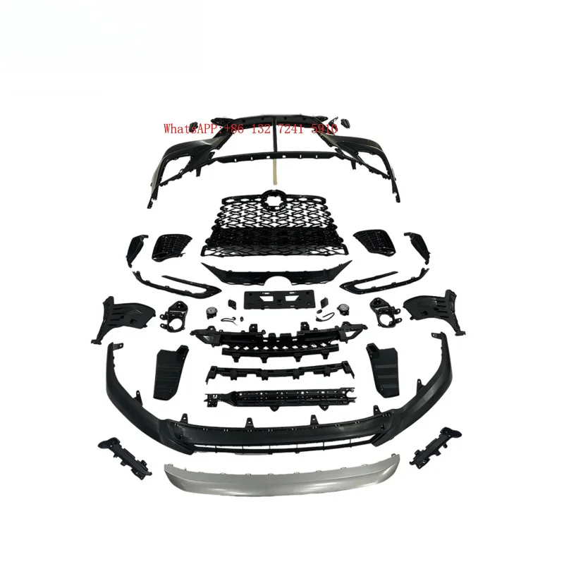 High-quality Famous Car X RX 2023 Upgrade Sport Style Body Kit Front Bumper Rear Lip Car Exterior Parts