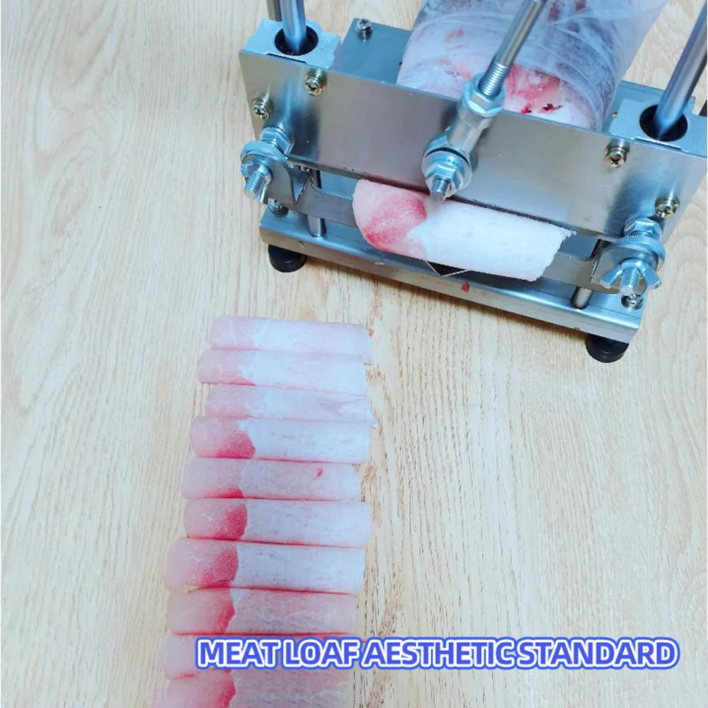 คุณภาพดีเครื่องใช้ในครัวเรือน Lamb Slicer เครื่องตัดเนื้อแช่แข็งเครื่องตัดเนื้อแกะม้วนเครื่องตัดเนื้อ
