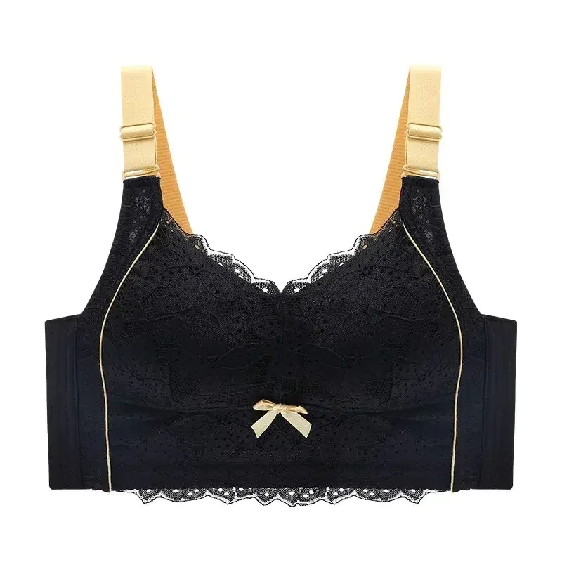 Lace Women's Lingerie Sexy Elegant Pretty Comfortable Women's Suit Breathable Charming Ultra-thin No Steel Ring Women's Bra