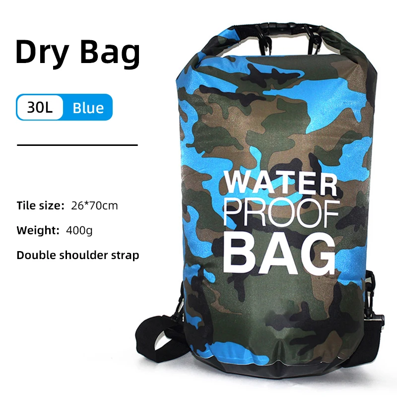 Furukroa 30L 15L Wasserdichte Trockenen Taschen Mit Nass Trennung Tasche Rucksack Für Kajakfahren Bootfahren Schwimmen Outdoor Sport Tasche XAZ9 5