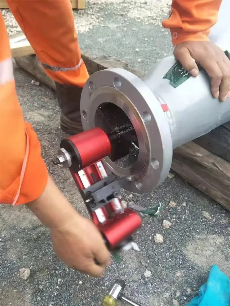 MFC-350 Hand Power Lightweight Flange Facing Machine Portable Manual 27.2-355.6mm Easy To Operate