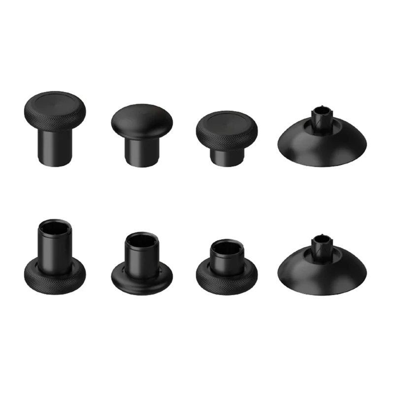 8 Pak Metalen Magnetische Thumbsticks Analoge Joysticks Voor Ps4/Xbox One/Xbox Serie X/S Controller Zwart
