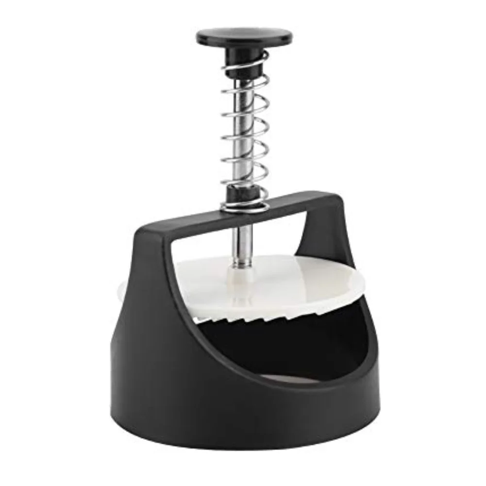 الفولاذ المقاوم للصدأ همبرغر الصحافة 17x11x11 سنتيمتر البلاستيك جهد برغر تشكيل توفير الوقت قطع غيار أدوات لطها المطبخ