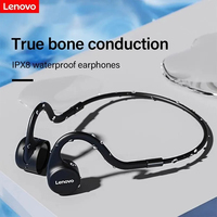 Lenovo X5 Bone Conduction Wireless Headphones  Built in 8GB Memory Bluetooth 5.0 Compatible Earphones IPX8 Waterproof Headset  S