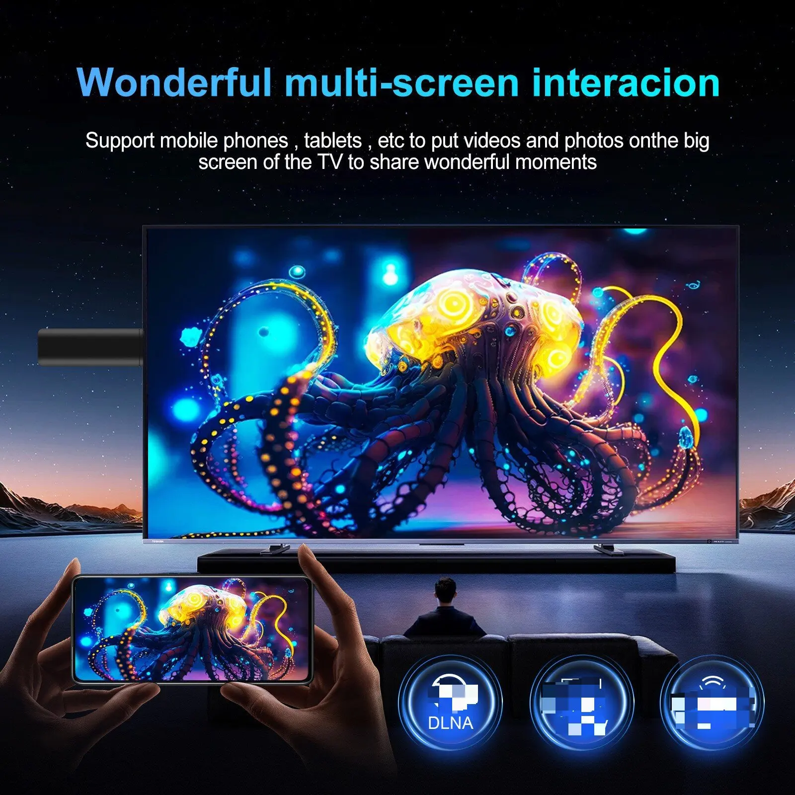 4K Ultra HD Android TV Box Bluetooth Voice Remote Media Player Support Wireless Cast Set Top Box