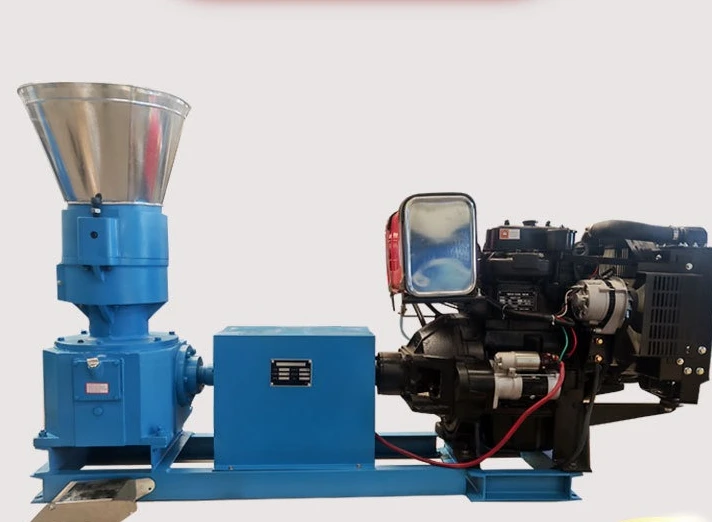 Customizable household small pellet feed machine, pellet feed processing machine, straw feed pellet machine