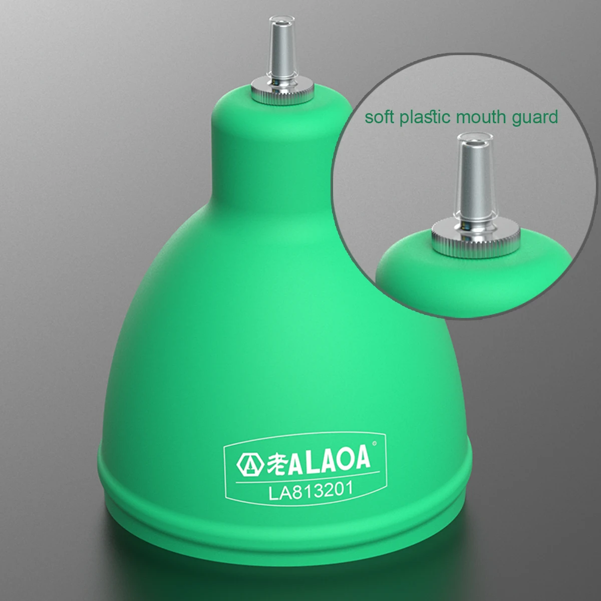 LAOA Green Potente soffiatore per polvere Sfera Spruzzatore d'acqua succulenta Strumento per la rimozione della polvere per rondella dell'orecchio con piccola spazzola