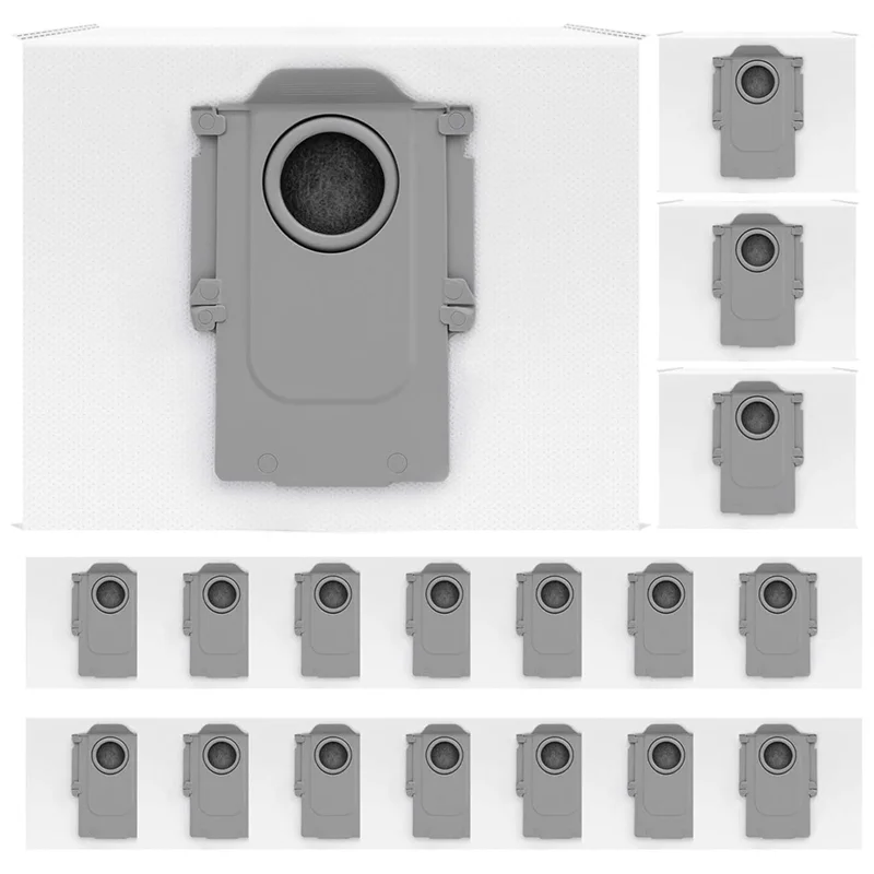 A39M For Roborock S8+/S8 Pro Ultra/Q7 Max+/Max/Q7+/Q5/Pro+/Max+/Q8 Max+/S7 Pro Ultra Dust Bags For Robot Vacuum