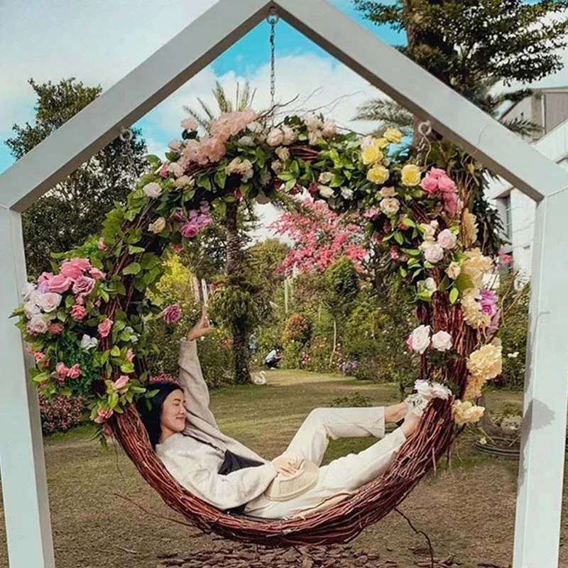 Factory Direct Compatible with Internet Celebrity Bird's Nest Hanging Basket Hanging Swing Hanging Chair Internet Celebrity