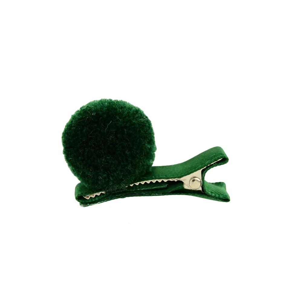 

12 Pcs Hair Clips Fuzzy Ball Barrette Cute Accessories Safe Kids Girls Ceremonies Party Banquet Hair Pins Headwear