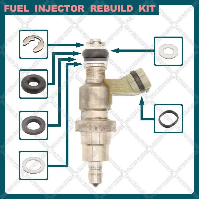 

Fuel Injectors Seals O-Ring Repair Filters for Toyota Engine JZX110 1JZ-FSE 2.5L 23250-46131 23209-46131