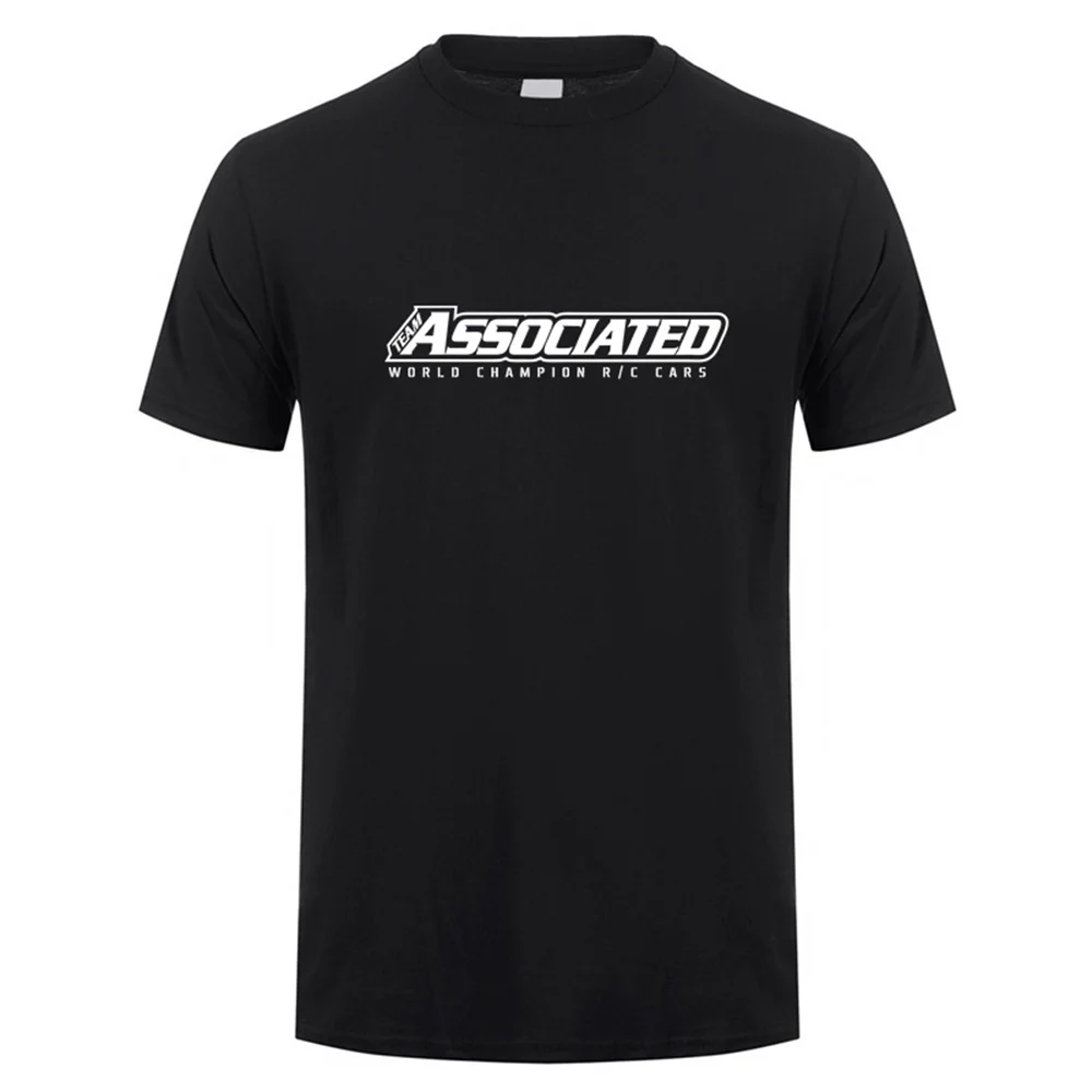 Team Associated Rc Tshirt for Men Summer Unisex Short Sleeve Cotton Team Associated T Shirt Birthday Gifts Man Tops LH-561
