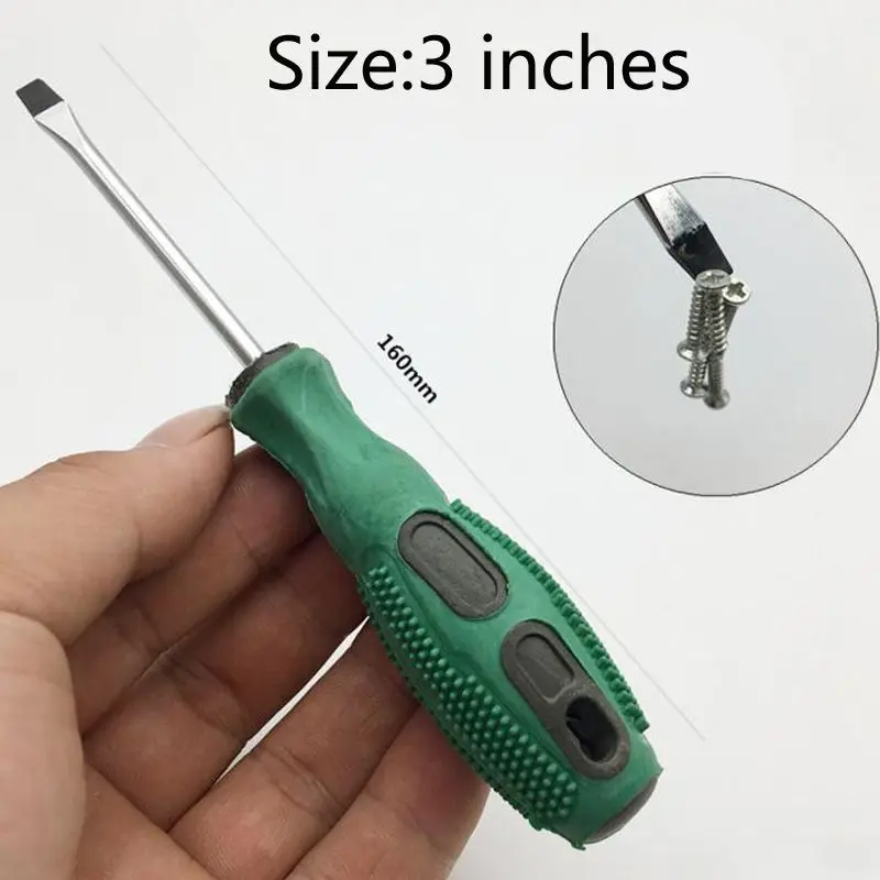 1Pc Wholesale Slotted Screwdriver And Phillips Screwdriver Repairing Disassemble Tool For Electronic Product