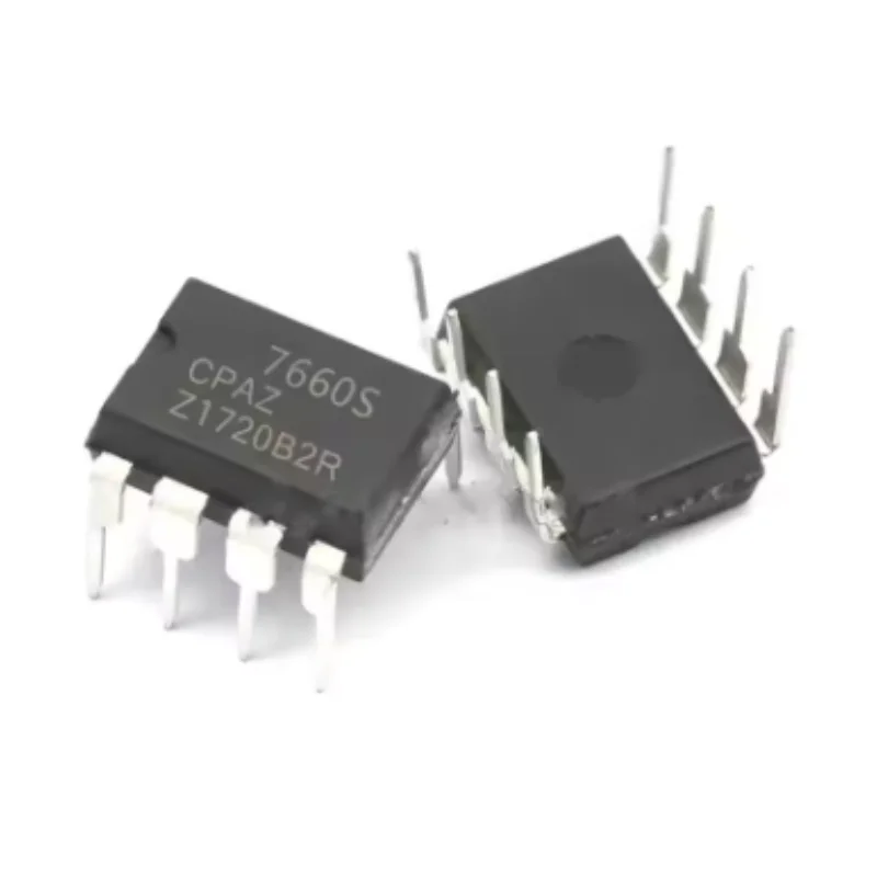 10PCS 100% Original ICL7660SCPAZ DIP8 Voltage Converter IC Negative Voltage Charge Pump Power Chip