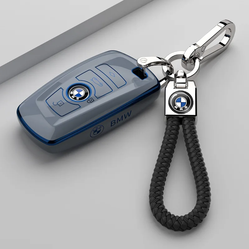 

TPU Car Remote Key Case Cover Shell Fob For BMW 530i 550i 320i 1 2 3 4 5 Series 118i 225i M240i F20 F21 F30 F31 F25 F01 F02