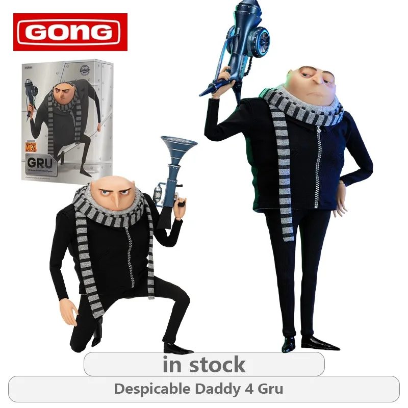 

GONG Original 1\8 Cloth Covered Movable Doll Series Gru Anime Action Figure Model Toys Movable Model Ornaments Gifts Fo Boys